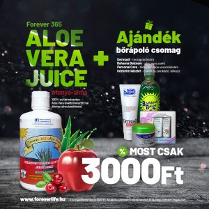 Aloe Vera Juice áfonya-alma csomagban